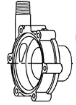 MARCH PUMP HSG 0125-0058-1000